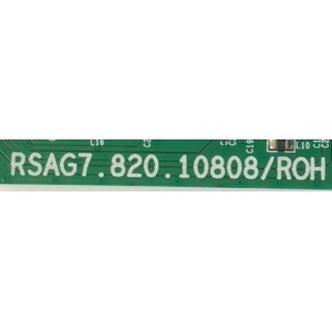 KIT DE TARJETAS PARA TV HISENSE / NUMERO DE PARTE MAIN FUENTE 293992 / RSAG7.820.10808/ROH / 293991 / 50A53FUR / NUMERO DE PARTE T-CON 293124 / RSAG7.820.11251/ROH / PANEL HD500Y1U61-T0L6\S0\GM\ROH / DISPLAY PT500GT02-7 VER1.0 / MODELO 50R7G5 50A53FUR